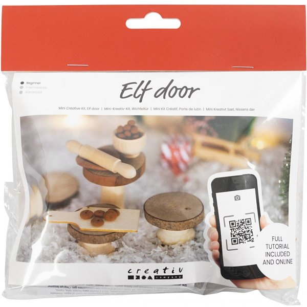 Mini-DIY-Kit Santa's Door - Kekse backen