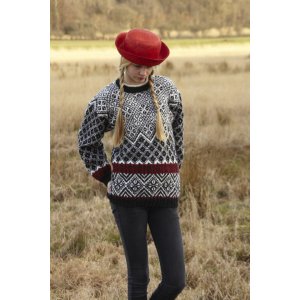 Strickanleitung - Gemusterter Herbstpullover Strickanleitung - Gemusterter Herbstpullover