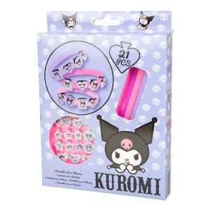 Kuromi Armbandset - 3 Armbänder mit 18 Anhängern Kuromi Armbandset - 3 Armbänder mit 18 Anhängern