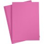 Farbiger Karton - rosa - A4 - 180 g - 20 Blatt