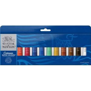 Aquarellfarbe W&N Cotman Tuber - Farbset 12 Farben Aquarellfarbe W&N Cotman Tuber - Farbset 12 Farben