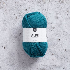 Alpe 50g - Pfauenblau Alpe 50g - Pfauenblau