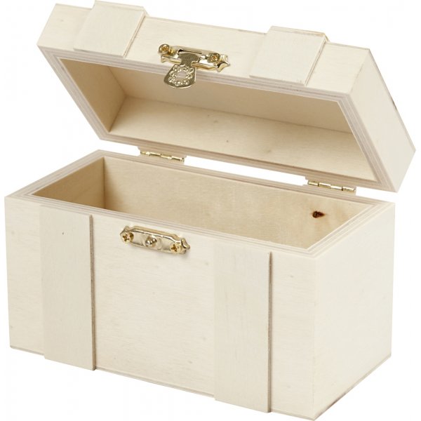 Schatzkiste - 12 x 6 x 7,5 cm