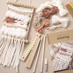 Beginnen Sie mit dem DIY-Kit-Weben Beginnen Sie mit dem DIY-Kit-Weben