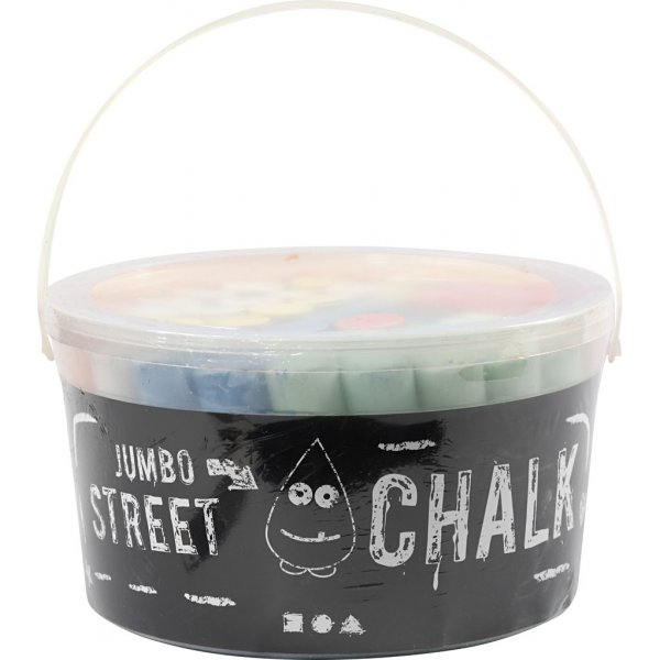 Straenmalstifte - gemischte Farben - 50 Stk