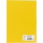 Farbiger Karton - Sonnengelb - A4 - 180 g - 20 Blatt
