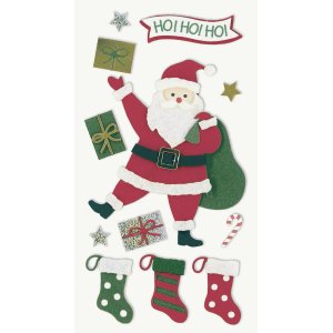 Aufklebermix - Weihnachtsmann Aufklebermix - Weihnachtsmann