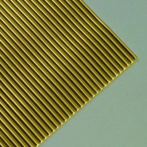Wachsstreifen 200 x 2 mm - Gold, 29 St�ck, rund