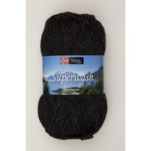 Wikingergarn Superwash 50g - Anthrazit (117) Wikingergarn Superwash 50g - Anthrazit (117)
