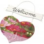 Herz mit Schild - 10 Stk