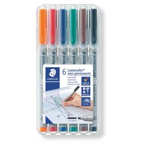 OH-Stifte, nicht permanent, 1-2,5 mm - 6 Stifte OH-Stifte, nicht permanent, 1-2,5 mm - 6 Stifte