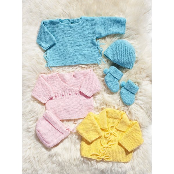 Strickanleitungen - Leicht gestrickte Babykleidung