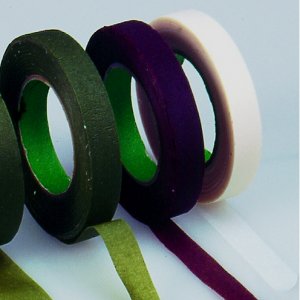 Kreppband 13 mm - dunkelgrün 28 m Kreppband 13 mm - dunkelgrün 28 m