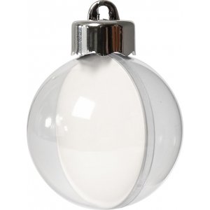 Dekokugel - transparent - Ø5 cm - 10 Stk Dekokugel - transparent - Ø5 cm - 10 Stk