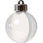Dekokugel - transparent - 5 cm - 10 Stk
