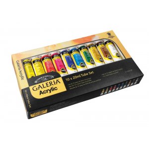 Acrylfarbe W&N Galeria - Farbset 10x20 ml Acrylfarbe W&N Galeria - Farbset 10x20 ml