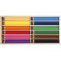 Buntstifte - 3 mm - gemischte Farben - 144 Stk