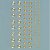 Halbperlen Acryl selbstklebend 3 5 7 mm - Gold Brillant 72er Pack rund