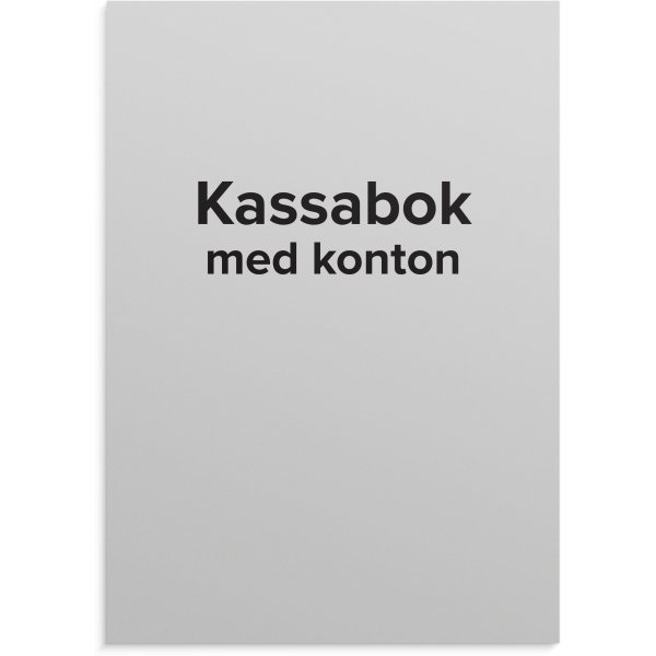 Kassenbuch mit Konten - A5