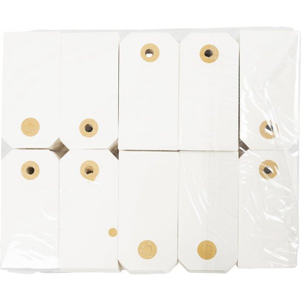 Manila-Marker - Creme - 4 x 8 cm - 1000 Stk Manila-Marker - Creme - 4 x 8 cm - 1000 Stk