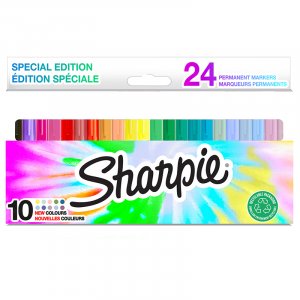Faserstift-Set Sharpie Permanent Market - 24er-Pack - verschiedene Farben Faserstift-Set Sharpie Permanent Market - 24er-Pack - verschiedene Farben