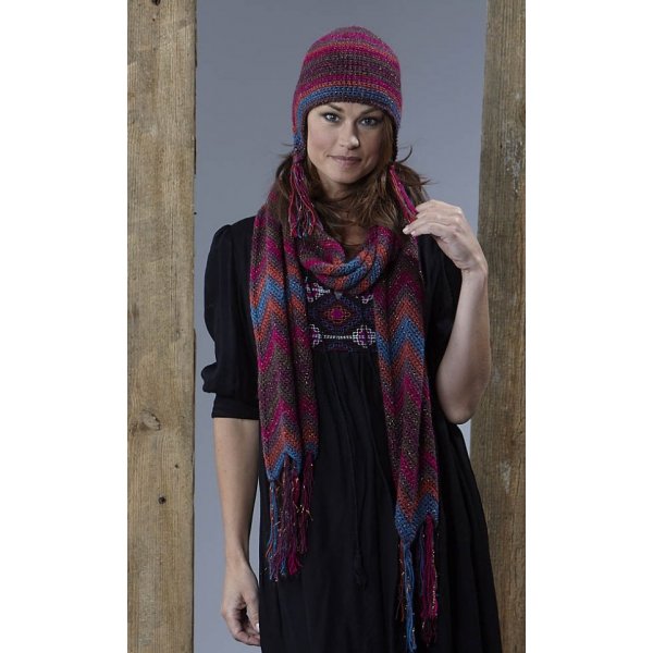 Hkelanleitung - Mtze, Schal und Schal hkeln