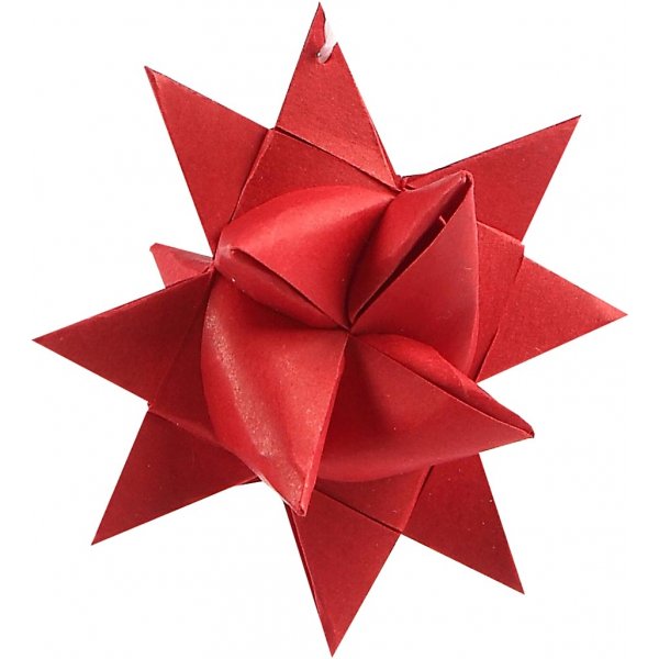 Sternstreifen - rot - 6,5 cm, 500 Streifen