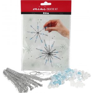 Mini-DIY-Kit - Eiskristalle/Schneeflocken Mini-DIY-Kit - Eiskristalle/Schneeflocken
