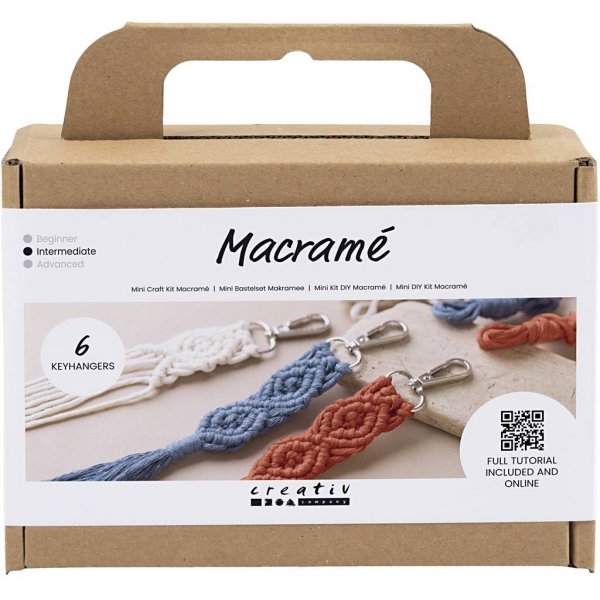 Mini DIY Kit Makramee - Schl�sselanh�nger