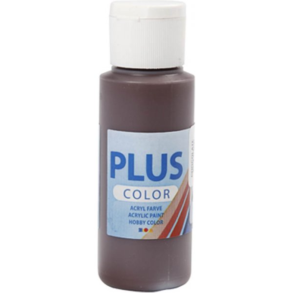 Plus Color Hobbyfarbe - Schokolade - 60 ml