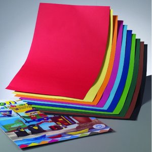 Getönter Papierblock DIN A3/A4 - gemischt / 130 g/m² Getönter Papierblock DIN A3/A4 - gemischt / 130 g/m²