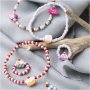 Mini-DIY-Schmuckset - elastisches Armband und Ring