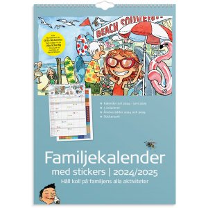 Familienkalender 24/25 - Aufkleber Familienkalender 24/25 - Aufkleber
