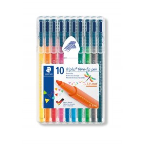 Fasermaler Triplus Color im Etui 1mm - 10 Stifte Fasermaler Triplus Color im Etui 1mm - 10 Stifte