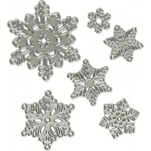 Schnittvorlage - Schneeflocke Schnittvorlage - Schneeflocke