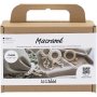 Mini DIY Kit Makramee, Serviettenring