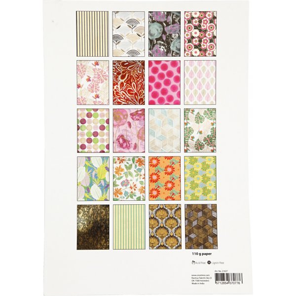 Handgeschpftes Papier - A4 - 20 Blatt