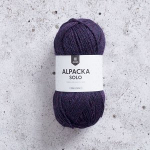 Alpaca Solo 50g - Aubergine lila Alpaca Solo 50g - Aubergine lila