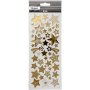 Aufkleber - Gold - Sterne - 10 x 24 cm