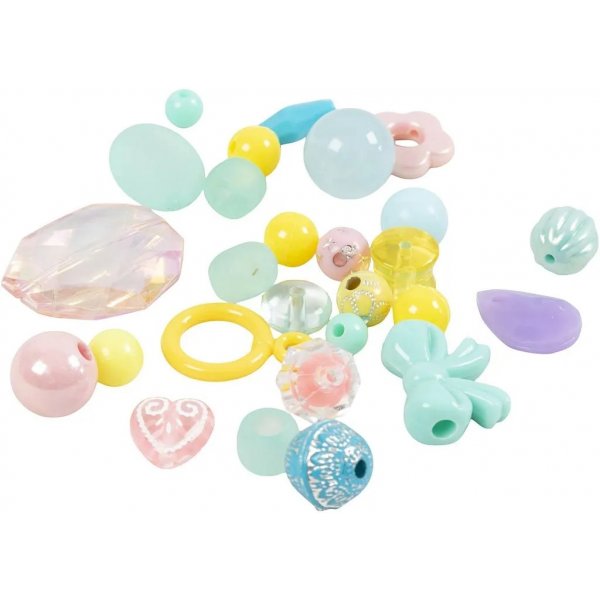 Klassische Perlen, gemischte Farben, 700 ml