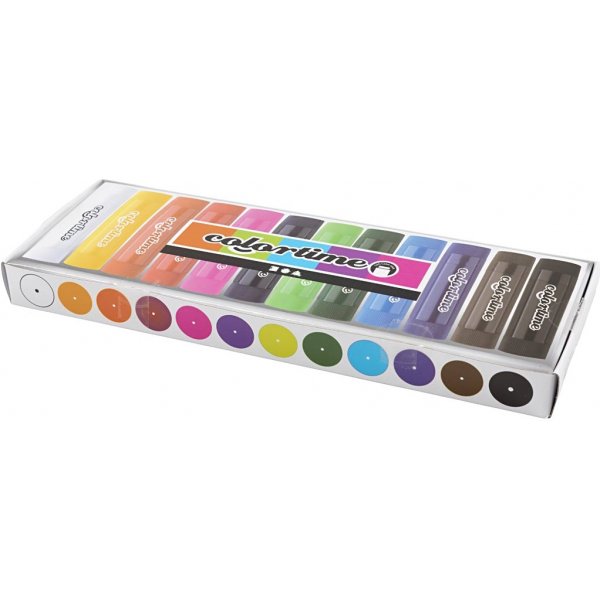 Soft Color Stick - gemischte Farben - 12 Stk Soft Color Stick - gemischte Farben - 12 Stk