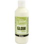 Leuchtet im Dunkeln - fluoreszierendes Gelb - 250 ml