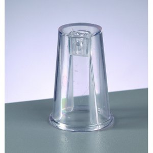 Adapter für Kunststoffkugeln - glasklar (SBS) Adapter für Kunststoffkugeln - glasklar (SBS)