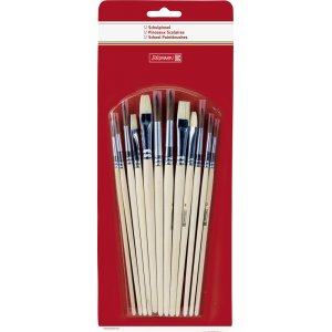 Das Schulpinsel-Set - 12er-Pack Das Schulpinsel-Set - 12er-Pack