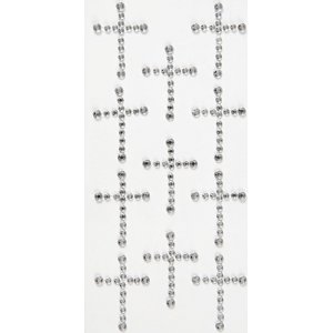 Strasskreuz - Silber - 11 Stk Strasskreuz - Silber - 11 Stk
