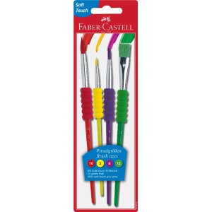 Pinselset Soft Grip - 4 Größen Pinselset Soft Grip - 4 Größen