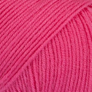 DROPS Baby Merino Uni Color Garn - 50 g - Cerise (08) DROPS Baby Merino Uni Color Garn - 50 g - Cerise (08)