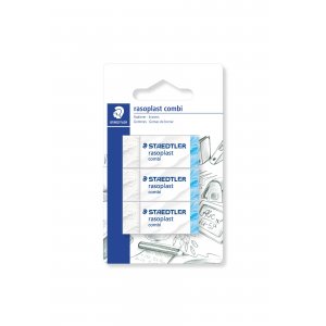 Radiergummi Weiß Rasoplast Combi - 3er-Pack Radiergummi Weiß Rasoplast Combi - 3er-Pack