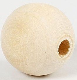 Holzperlen - Ø15 mm - 20 Stk Holzperlen - Ø15 mm - 20 Stk