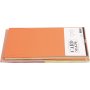 Karten und Umschlge - gemischte Farben 16 x 16 cm - 50 Sets
